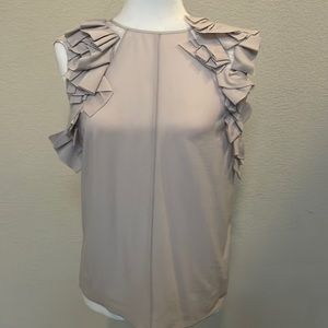Nina Rocci top blush/beige top